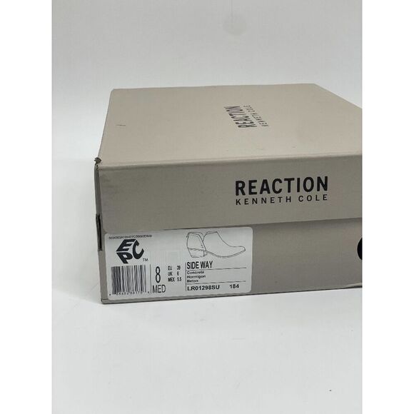 Kenneth Cole Reaction Women's Side Way Booties - Concrete 8M - Picture 6 of 7